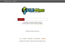 Tablet Screenshot of filemass.com